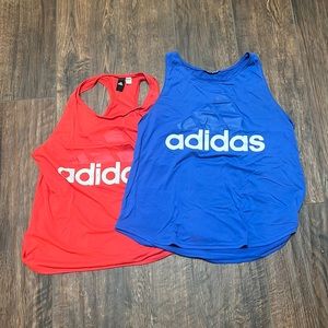 Adidas Racerback Athletic Tanks